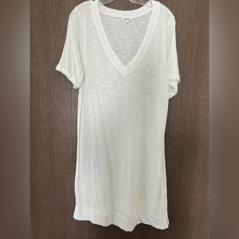 Splendid White Mini Dress - Picture 2 of 7